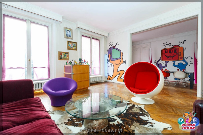 Apartamentos inusuales en un estilo moderno: 150 fotos de diseño (apartamentos, inusuales, estilo, fotos) Apartamentos inusuales en un estilo moderno: 150 fotos de diseño