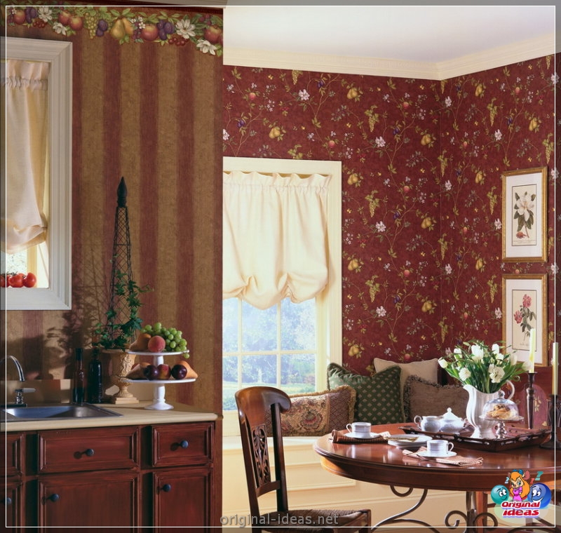 Papel tapiz de papel: tipos y características de una combinación en el interior (88 fotos) (papel, tapiz, tipos, características, interior) Papel tapiz de papel: tipos y características de una combinación en el interior (88 fotos)