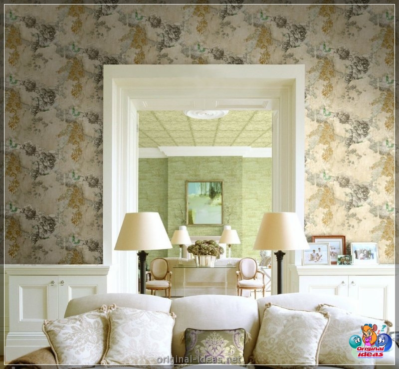 Papel tapiz de papel: tipos y características de una combinación en el interior (88 fotos) (papel, tapiz, tipos, características, interior) Papel tapiz de papel: tipos y características de una combinación en el interior (88 fotos)