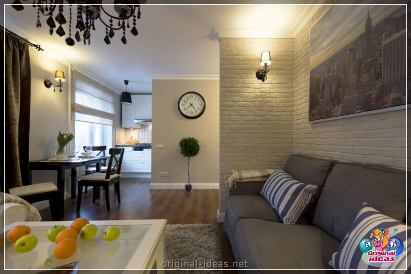 Decoración de pared con Brick - 75 fotos de hermosas fotos en un estilo moderno (decoración, pared, fotos, estilo, moderno, baldosas flexible imitando) Decoración de pared con Brick - 75 fotos de hermosas fotos en un estilo moderno