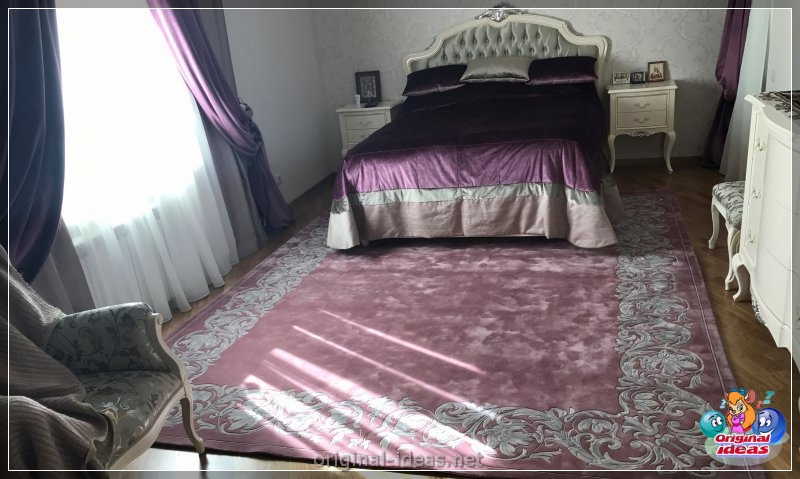 Килим у спальні - 120 фотографій найкращих новин дизайну. Приклади ідеального поєднання в інтер’єрі (килим, спальні, фотограф, дизайну, інтер, повинен добре поєднуватися) Килим у спальні - 120 фотографій найкращих новин дизайну. Приклади ідеального поєднання в інтер’єрі
