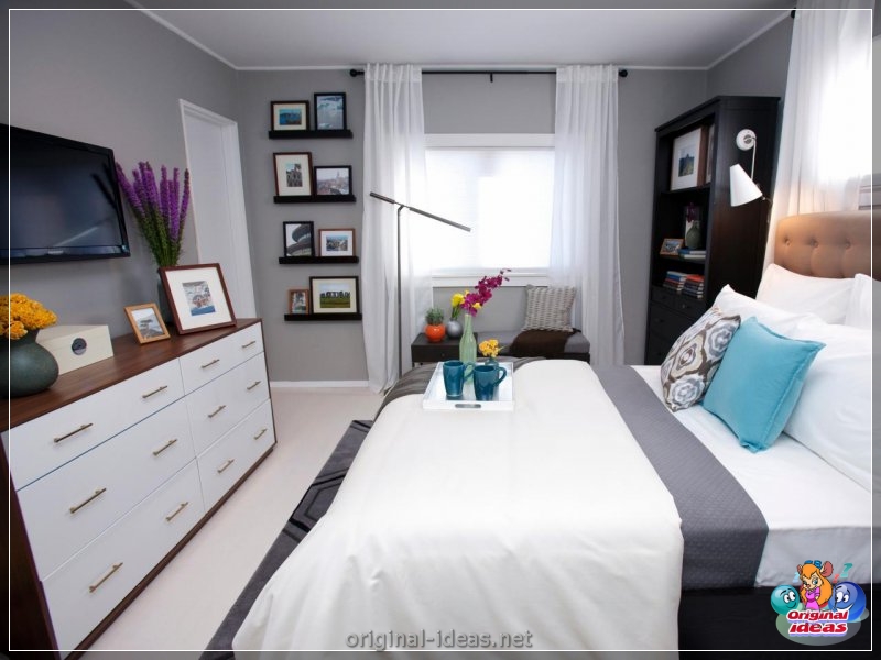 Cómo y dónde colocar un televisor en el dormitorio: revisión de las mejores soluciones + fotos con instrucciones (cómo, televisor, dormitorio, soluciones) Cómo y dónde colocar un televisor en el dormitorio: revisión de las mejores soluciones + fotos con instrucciones