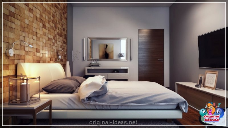 Cómo y dónde colocar un televisor en el dormitorio: revisión de las mejores soluciones + fotos con instrucciones (cómo, televisor, dormitorio, soluciones) Cómo y dónde colocar un televisor en el dormitorio: revisión de las mejores soluciones + fotos con instrucciones