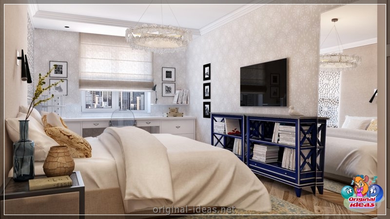 Cómo y dónde colocar un televisor en el dormitorio: revisión de las mejores soluciones + fotos con instrucciones (cómo, televisor, dormitorio, soluciones) Cómo y dónde colocar un televisor en el dormitorio: revisión de las mejores soluciones + fotos con instrucciones