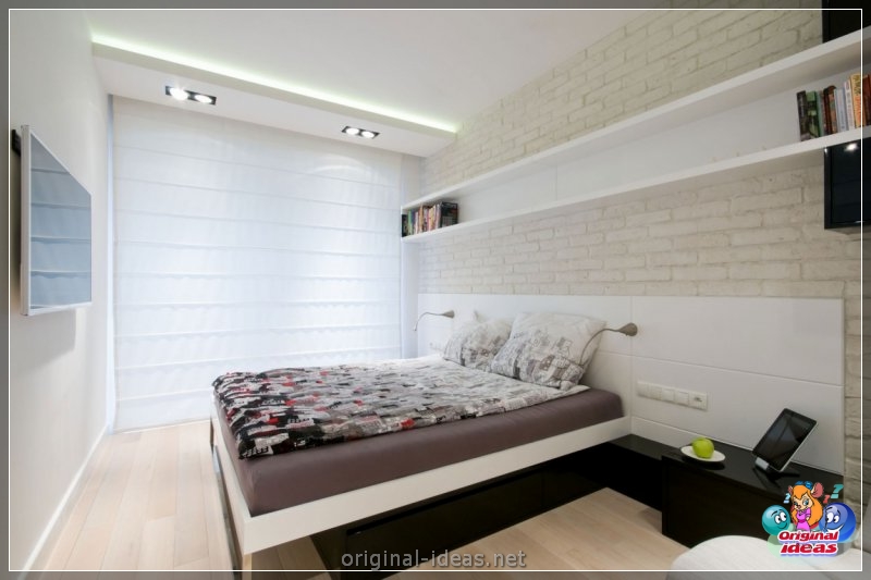 Cómo y dónde colocar un televisor en el dormitorio: revisión de las mejores soluciones + fotos con instrucciones (cómo, televisor, dormitorio, soluciones) Cómo y dónde colocar un televisor en el dormitorio: revisión de las mejores soluciones + fotos con instrucciones