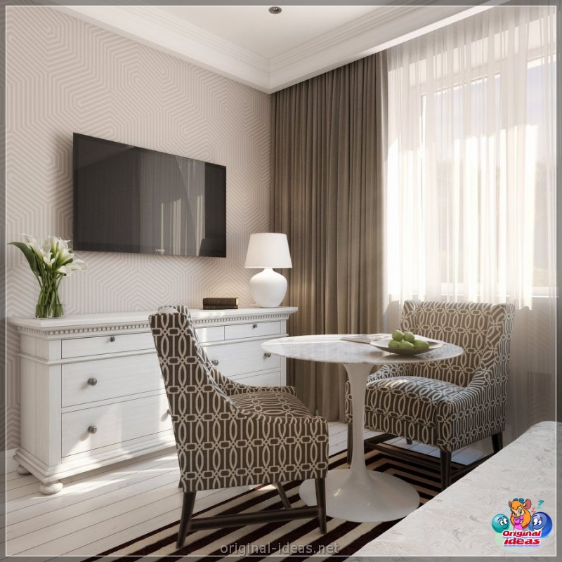 Cómo y dónde colocar un televisor en el dormitorio: revisión de las mejores soluciones + fotos con instrucciones (cómo, televisor, dormitorio, soluciones) Cómo y dónde colocar un televisor en el dormitorio: revisión de las mejores soluciones + fotos con instrucciones