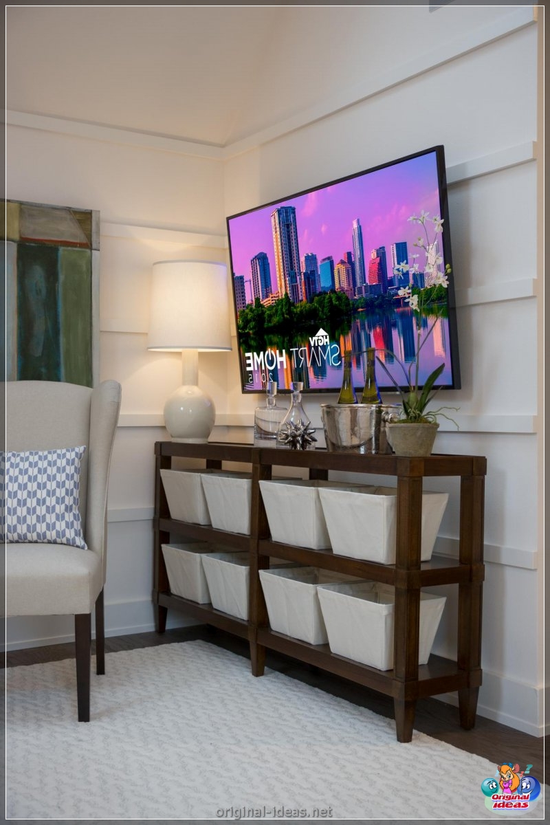Cómo y dónde colocar un televisor en el dormitorio: revisión de las mejores soluciones + fotos con instrucciones (cómo, televisor, dormitorio, soluciones) Cómo y dónde colocar un televisor en el dormitorio: revisión de las mejores soluciones + fotos con instrucciones