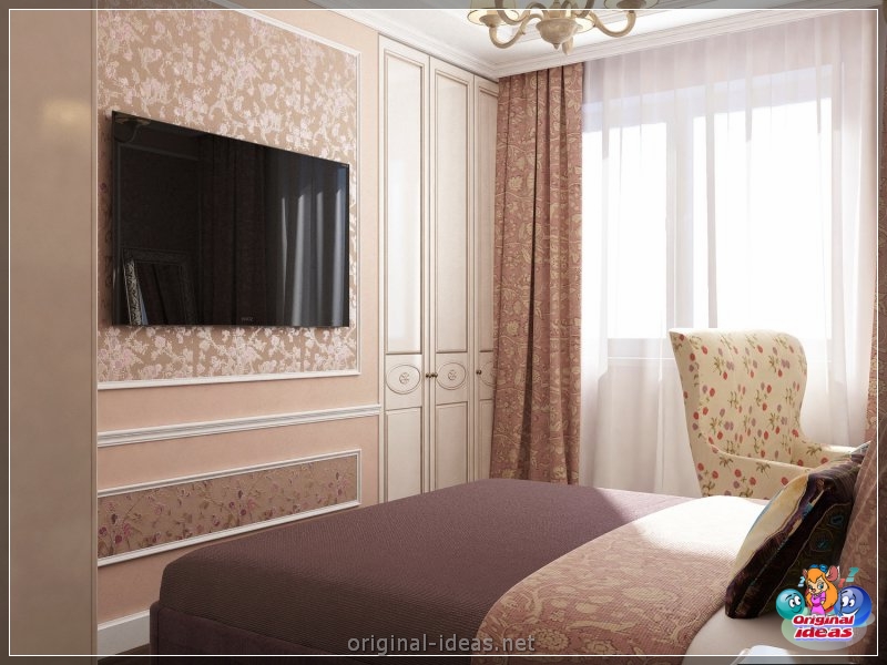 Cómo y dónde colocar un televisor en el dormitorio: revisión de las mejores soluciones + fotos con instrucciones (cómo, televisor, dormitorio, soluciones) Cómo y dónde colocar un televisor en el dormitorio: revisión de las mejores soluciones + fotos con instrucciones