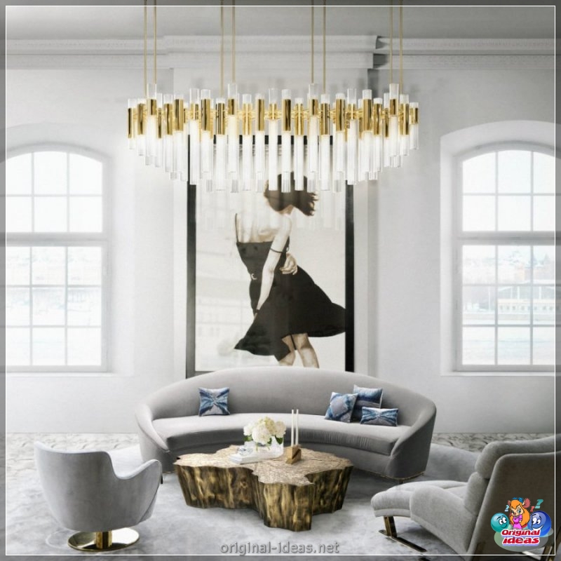 Chandelier en la sala de estar - Seleccione de acuerdo con la mente! 95 fotos de un diseño hermoso y moderno de una lámpara de araña en el interior de la sala de estar (chandelier, sala, estar, mente, diseño) Chandelier en la sala de estar - Seleccione de acuerdo con la mente! 95 fotos de un diseño hermoso y moderno de una lámpara de araña en el interior de la sala de estar