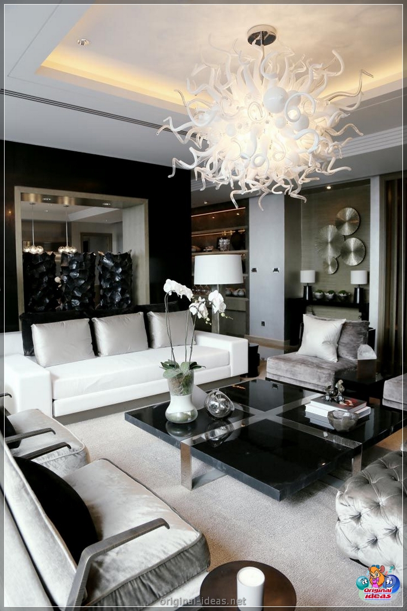 Chandelier en la sala de estar - Seleccione de acuerdo con la mente! 95 fotos de un diseño hermoso y moderno de una lámpara de araña en el interior de la sala de estar (chandelier, sala, estar, mente, diseño) Chandelier en la sala de estar - Seleccione de acuerdo con la mente! 95 fotos de un diseño hermoso y moderno de una lámpara de araña en el interior de la sala de estar