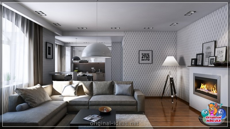 Sala de estar en un estilo moderno: 100 fotos de las mejores soluciones de diseño (sala, estar, estilo, moderno, soluciones) Sala de estar en un estilo moderno: 100 fotos de las mejores soluciones de diseño