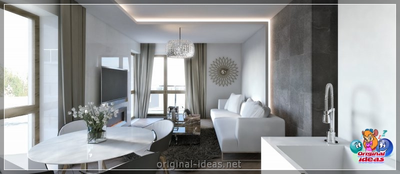 Sala de estar en un estilo moderno: 100 fotos de las mejores soluciones de diseño (sala, estar, estilo, moderno, soluciones) Sala de estar en un estilo moderno: 100 fotos de las mejores soluciones de diseño