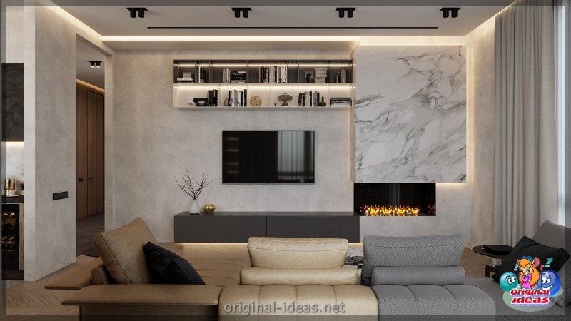 Sala de estar en un estilo moderno: 100 fotos de las mejores soluciones de diseño (sala, estar, estilo, moderno, soluciones) Sala de estar en un estilo moderno: 100 fotos de las mejores soluciones de diseño