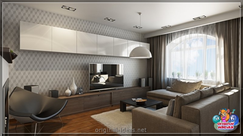Sala de estar en un estilo moderno: 100 fotos de las mejores soluciones de diseño (sala, estar, estilo, moderno, soluciones) Sala de estar en un estilo moderno: 100 fotos de las mejores soluciones de diseño
