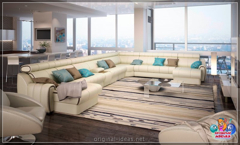 Sala de estar en un estilo moderno: 100 fotos de las mejores soluciones de diseño (sala, estar, estilo, moderno, soluciones) Sala de estar en un estilo moderno: 100 fotos de las mejores soluciones de diseño