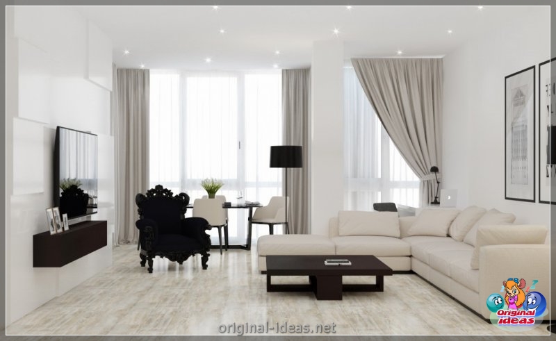 Sala de estar en un estilo moderno: 100 fotos de las mejores soluciones de diseño (sala, estar, estilo, moderno, soluciones) Sala de estar en un estilo moderno: 100 fotos de las mejores soluciones de diseño