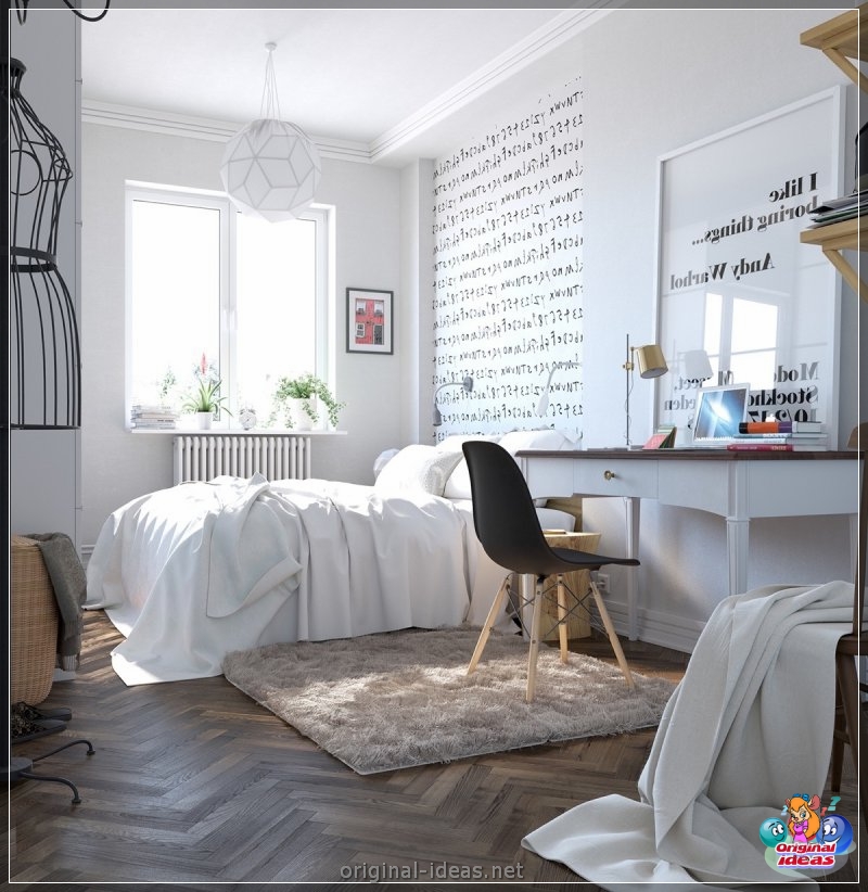 Dormitorio para un adolescente - 100 mejores fotos con ideas para organizar! (dormitorio, para, adolescente, fotos, dormitorio para adolescente, para adolescente elegir) Dormitorio para un adolescente - 100 mejores fotos con ideas para organizar!