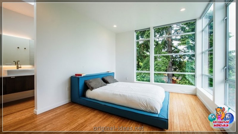 Dormitorio de estilo minimalismo: las 100 mejores fotos de las novedades del diseño moderno de la habitación (dormitorio, estilo, minimalismo, fotos) Dormitorio de estilo minimalismo: las 100 mejores fotos de las novedades del diseño moderno de la habitación