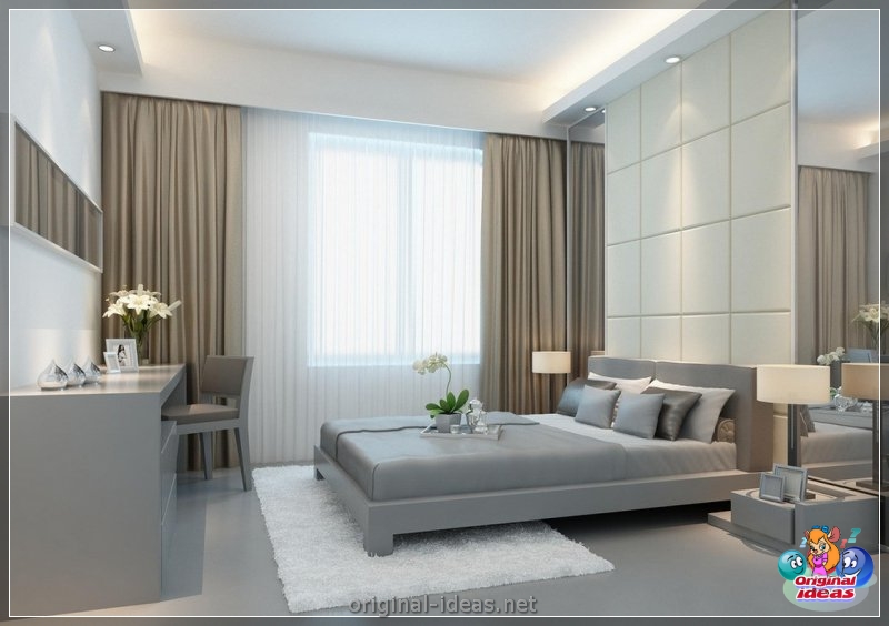 Dormitorio de estilo minimalismo: las 100 mejores fotos de las novedades del diseño moderno de la habitación (dormitorio, estilo, minimalismo, fotos) Dormitorio de estilo minimalismo: las 100 mejores fotos de las novedades del diseño moderno de la habitación