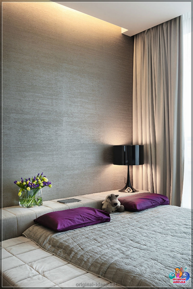 Dormitorio de estilo minimalismo: las 100 mejores fotos de las novedades del diseño moderno de la habitación (dormitorio, estilo, minimalismo, fotos) Dormitorio de estilo minimalismo: las 100 mejores fotos de las novedades del diseño moderno de la habitación