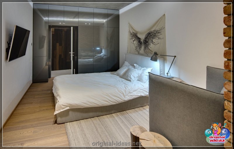 Dormitorio de estilo minimalismo: las 100 mejores fotos de las novedades del diseño moderno de la habitación (dormitorio, estilo, minimalismo, fotos) Dormitorio de estilo minimalismo: las 100 mejores fotos de las novedades del diseño moderno de la habitación