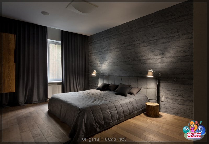 Dormitorio de estilo minimalismo: las 100 mejores fotos de las novedades del diseño moderno de la habitación (dormitorio, estilo, minimalismo, fotos) Dormitorio de estilo minimalismo: las 100 mejores fotos de las novedades del diseño moderno de la habitación