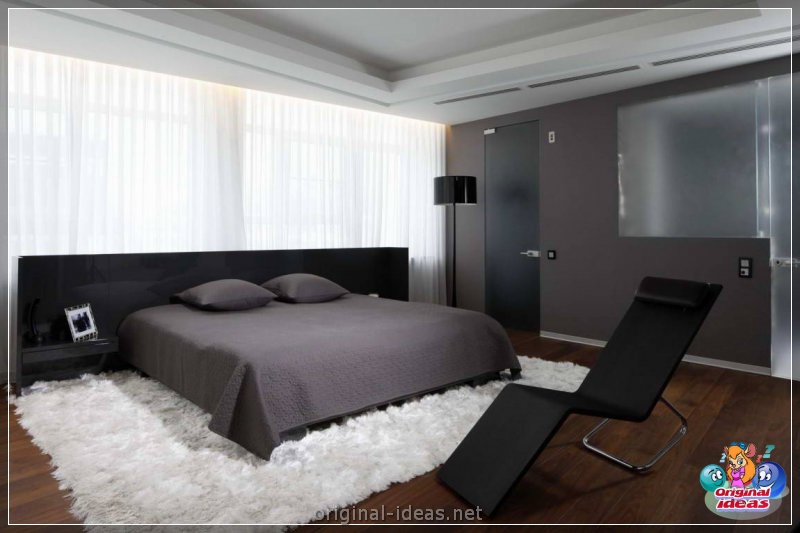 Dormitorio de estilo minimalismo: las 100 mejores fotos de las novedades del diseño moderno de la habitación (dormitorio, estilo, minimalismo, fotos) Dormitorio de estilo minimalismo: las 100 mejores fotos de las novedades del diseño moderno de la habitación