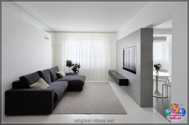 Sala de estar en el estilo del minimalismo: 95 fotos de la combinación perfecta de estilo y diseño moderno (sala, estar, estilo, minimalismo) Sala de estar en el estilo del minimalismo: 95 fotos de la combinación perfecta de estilo y diseño moderno