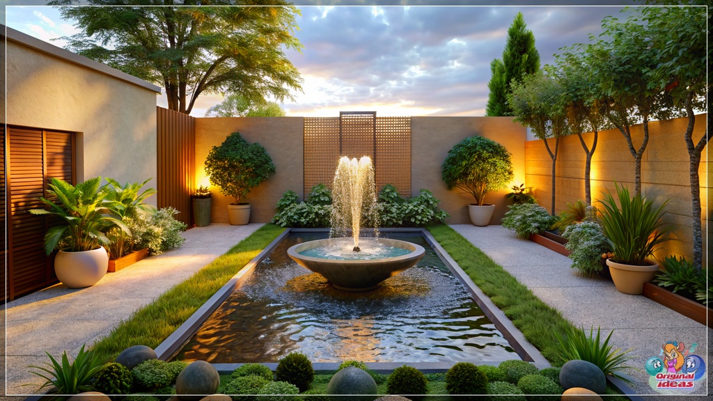 Backyard Design Delights: Small Fountains and Waterfall Features Backyard Design Delights: Small Fountains and Waterfall Features