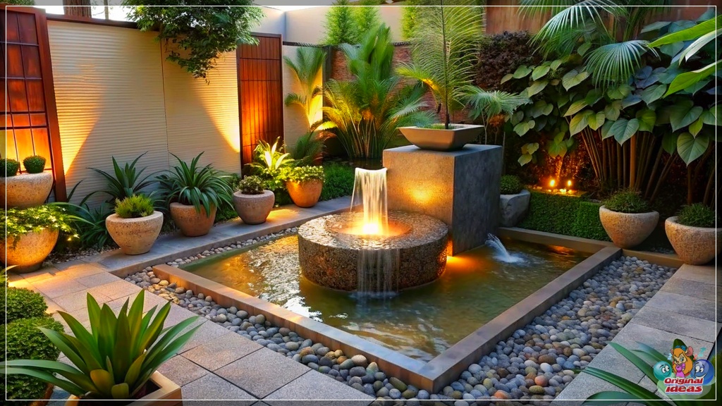 Creating an Outdoor Oasis: Backyard Design Ideas with Small Fountains and Waterfalls Creating an Outdoor Oasis: Backyard Design Ideas with Small Fountains and Waterfalls