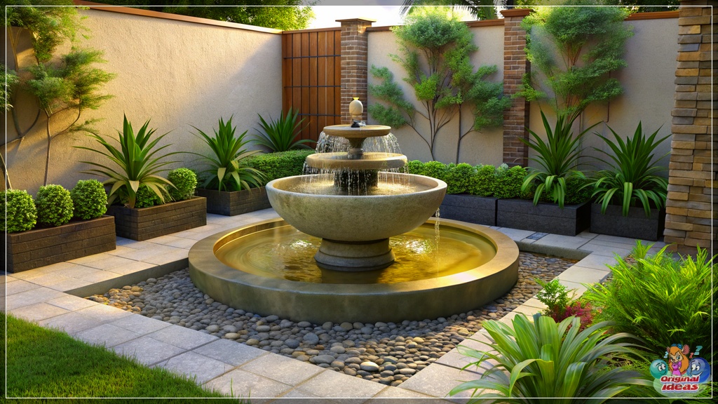 Creating an Outdoor Oasis: Backyard Design Ideas with Small Fountains and Waterfalls Creating an Outdoor Oasis: Backyard Design Ideas with Small Fountains and Waterfalls