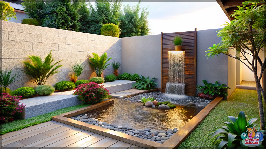Creating an Outdoor Oasis: Backyard Design Ideas with Small Fountains and Waterfalls Creating an Outdoor Oasis: Backyard Design Ideas with Small Fountains and Waterfalls