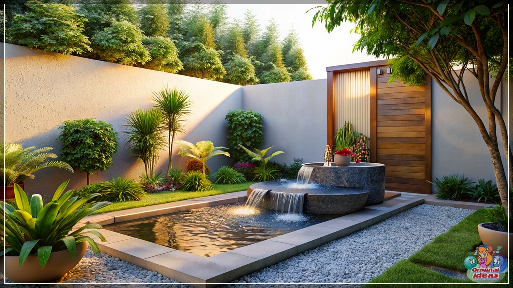 Creating an Outdoor Oasis: Backyard Design Ideas with Small Fountains and Waterfalls Creating an Outdoor Oasis: Backyard Design Ideas with Small Fountains and Waterfalls