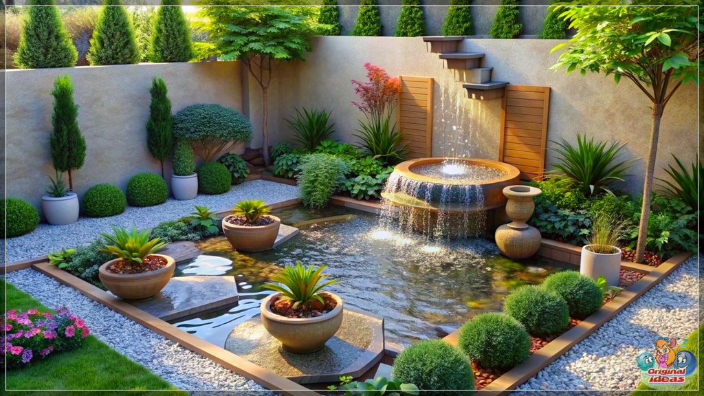 Creating an Outdoor Oasis: Backyard Design Ideas with Small Fountains and Waterfalls Creating an Outdoor Oasis: Backyard Design Ideas with Small Fountains and Waterfalls