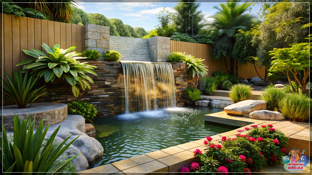 Creating an Outdoor Oasis: Backyard Design Ideas with Small Fountains and Waterfalls Creating an Outdoor Oasis: Backyard Design Ideas with Small Fountains and Waterfalls