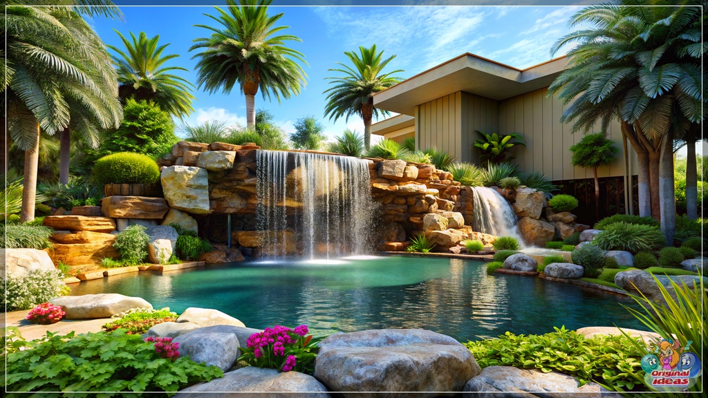 Elevating Your Backyard Design: Small Fountains vs. Waterfall Features Elevating Your Backyard Design: Small Fountains vs. Waterfall Features