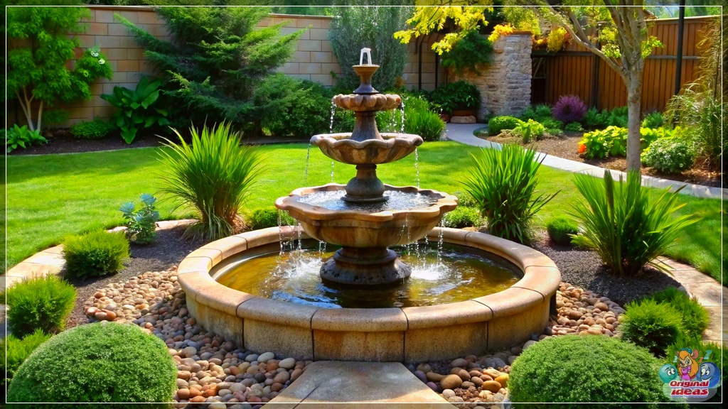 Exploring Backyard Design: Small Fountain versus Waterfall Feature Exploring Backyard Design: Small Fountain versus Waterfall Feature