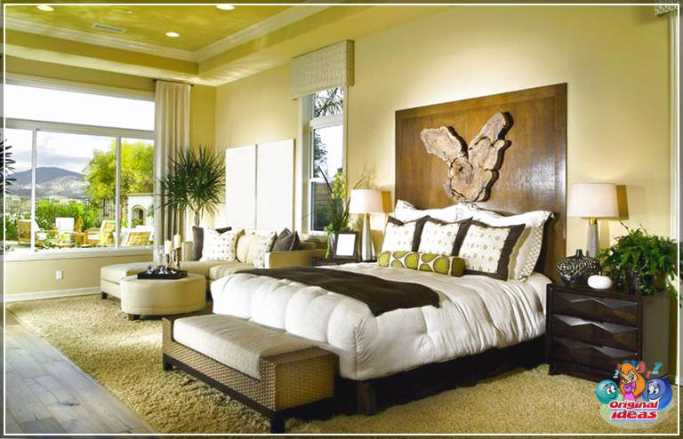 Comment obtenir la chambre Feng Shui parfaite () Chambre principale décorée sur mesure avec vue sur la grande fenêtre