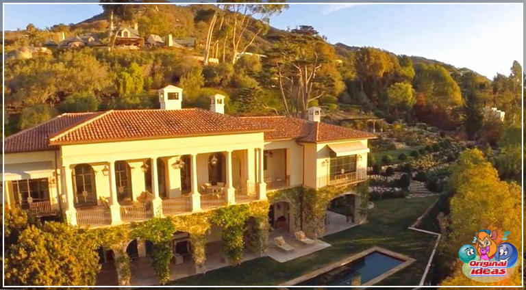 maison Maison de luxe de style méditerranéen avec piscine
