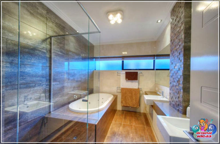 50 idées de design de salle de bain de luxe (granit, cette salle de bain moderne, comptoir, chambre à coucher, luxe, salle de bain, design, idées, carreaux de céramique) 50 idées de design de salle de bain de luxe