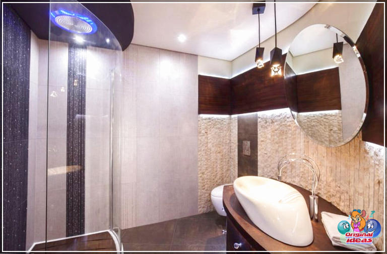 50 idées de design de salle de bain de luxe (granit, cette salle de bain moderne, comptoir, chambre à coucher, luxe, salle de bain, design, idées, carreaux de céramique) 50 idées de design de salle de bain de luxe
