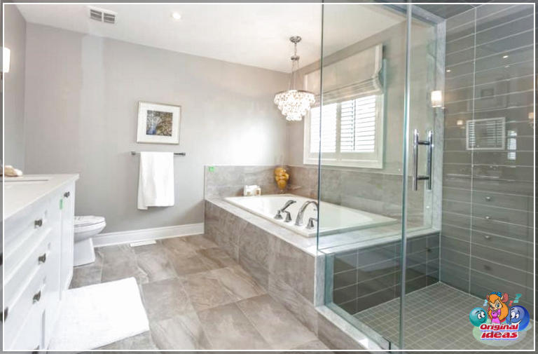 50 idées de design de salle de bain de luxe (granit, cette salle de bain moderne, comptoir, chambre à coucher, luxe, salle de bain, design, idées, carreaux de céramique) 50 idées de design de salle de bain de luxe