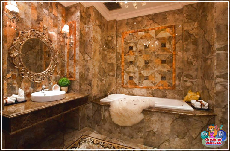 50 idées de design de salle de bain de luxe (granit, cette salle de bain moderne, comptoir, chambre à coucher, luxe, salle de bain, design, idées, carreaux de céramique) 50 idées de design de salle de bain de luxe