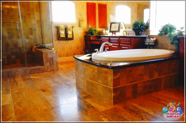51 idées de design de salle de bain (photos de baignoires et douches) (minimaliste, extérieur, armoires, combinaison, simple, salle de bain, design, idées, baignoires, douches, carreaux de pierre) 51 idées de design de salle de bain (photos de baignoires et douches)