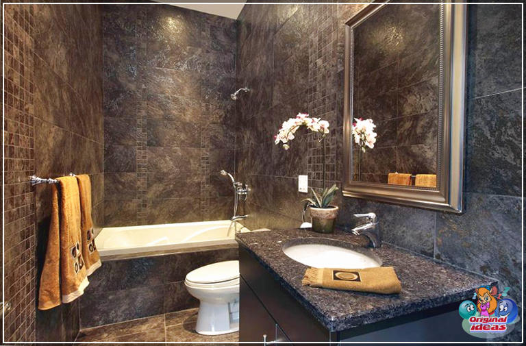 50 idées de design de salle de bain de luxe (granit, cette salle de bain moderne, comptoir, chambre à coucher, luxe, salle de bain, design, idées, carreaux de céramique) 50 idées de design de salle de bain de luxe