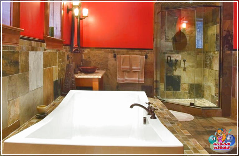 50 idées de design de salle de bain de luxe (granit, cette salle de bain moderne, comptoir, chambre à coucher, luxe, salle de bain, design, idées, carreaux de céramique) 50 idées de design de salle de bain de luxe