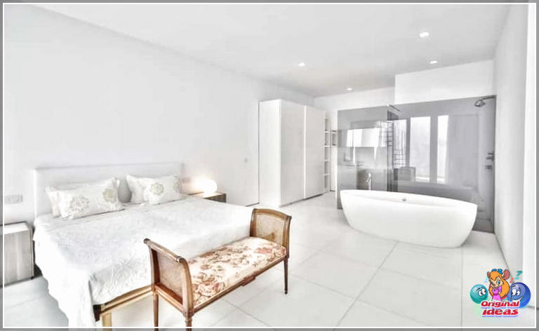 55 idées de chambres à coucher de luxe personnalisées (photos) (céramique, salle de bain, jardin, inspiration, détente, papier peint, personnalisé, luxe, maître, chambre à coucher, idées, meubles) 55 idées de chambre principale de luxe personnalisées (photos)
