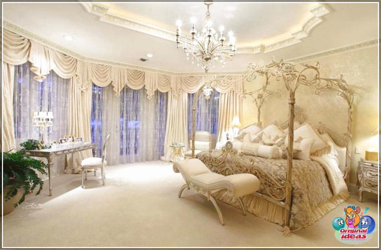 27 luksusowych francuskich sypialni prowincjonalnych (pomysły na projekt) (luksusowe, eleganckie, piękne, funkcje, ściany, francuskie, prowincjonalne, sypialnie) 27 luksusowych francuskich sypialni prowincjonalnych (pomysły na projekt)