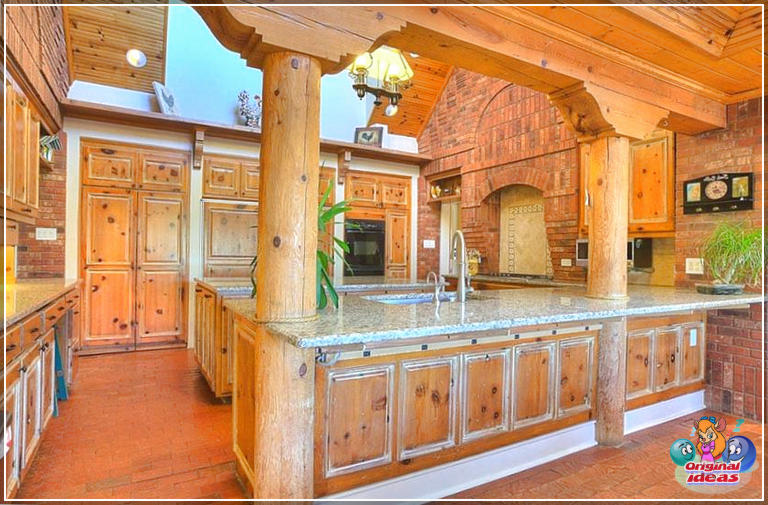 25 красивых кухонь в испанском стиле (дизайнерские идеи) (кухонный остров, кухонный остров, кухонные шкафы, большой кухонный остров, острова, красивый, испанский, стиль, кухни, дизайн, идеи) 25 красивых кухонь в испанском стиле (дизайнерские идеи)