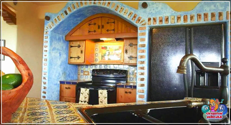 25 красивых кухонь в испанском стиле (дизайнерские идеи) (кухонный остров, кухонный остров, кухонные шкафы, большой кухонный остров, острова, красивый, испанский, стиль, кухни, дизайн, идеи) 25 красивых кухонь в испанском стиле (дизайнерские идеи)